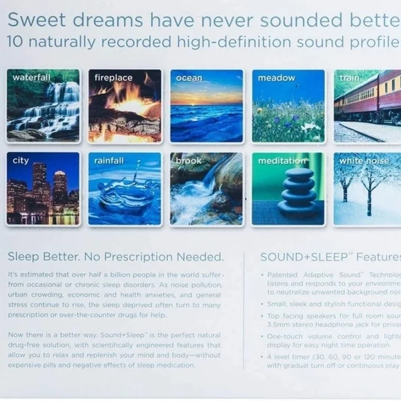 Sound+Sleep White Noise Machine